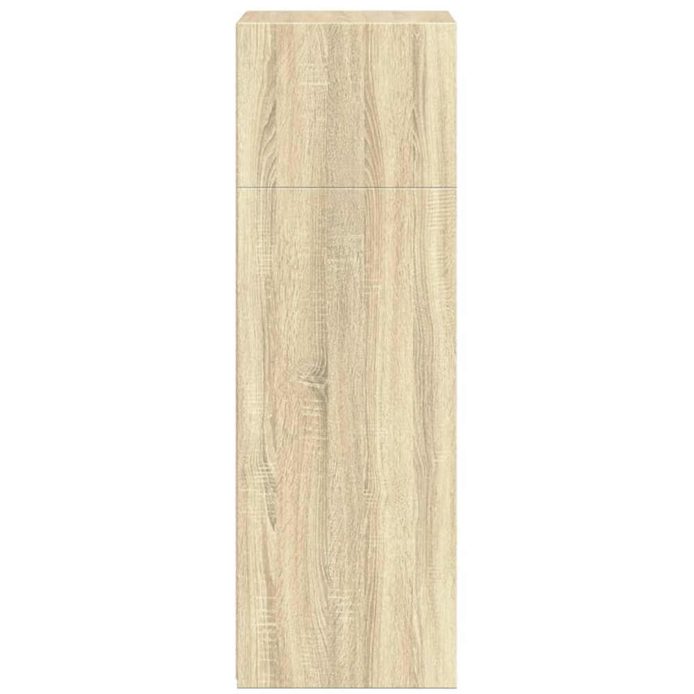 vidaXL 4 Shelf Sonoma Oak Highboard Image 5