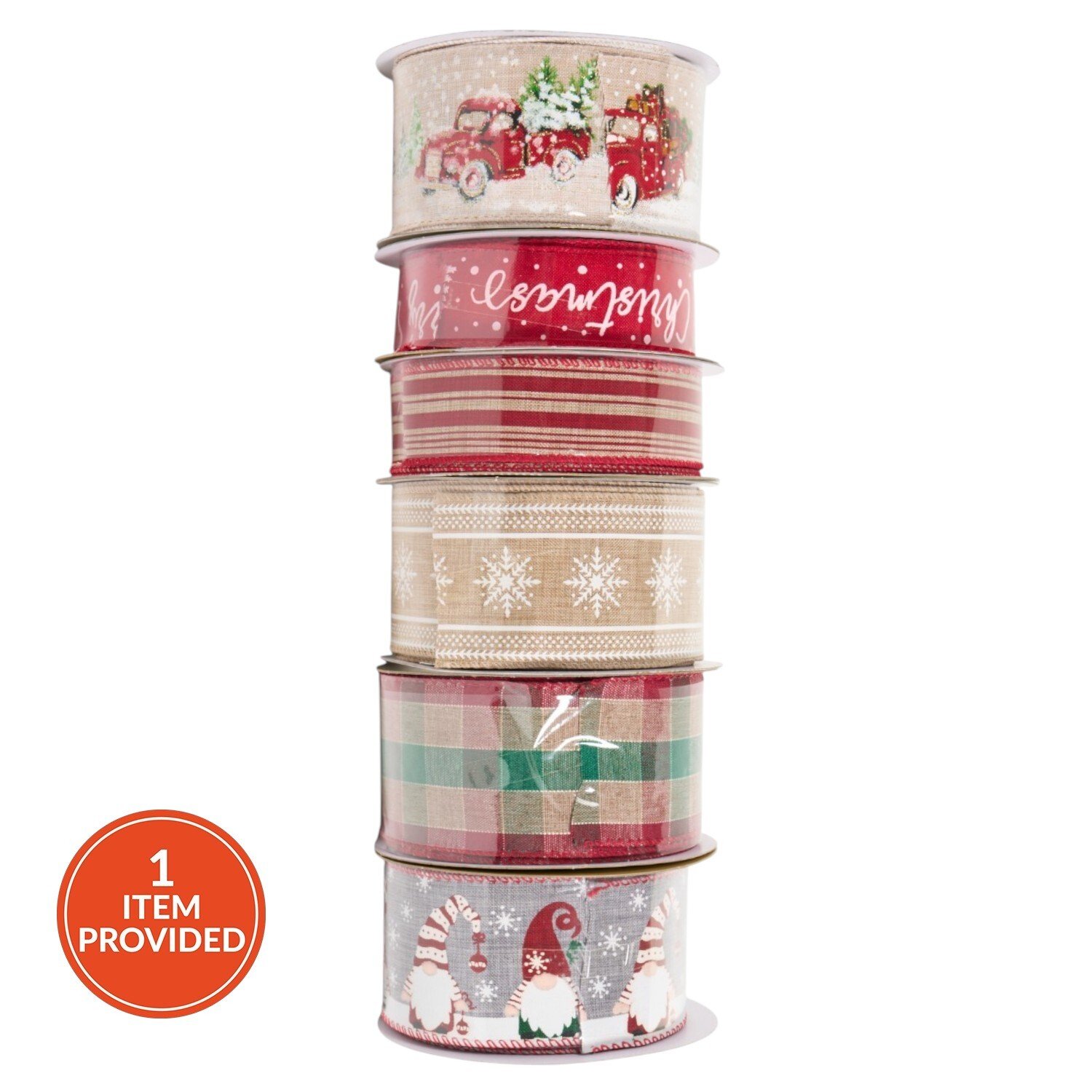 Scandinavian Festive Ribbon Image 1