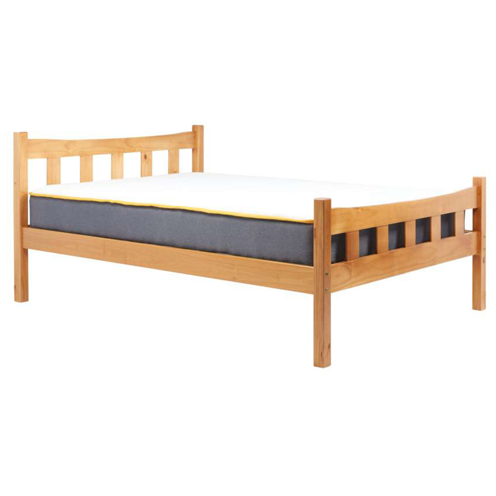 Miami Single Brown Bed Frame Image 3