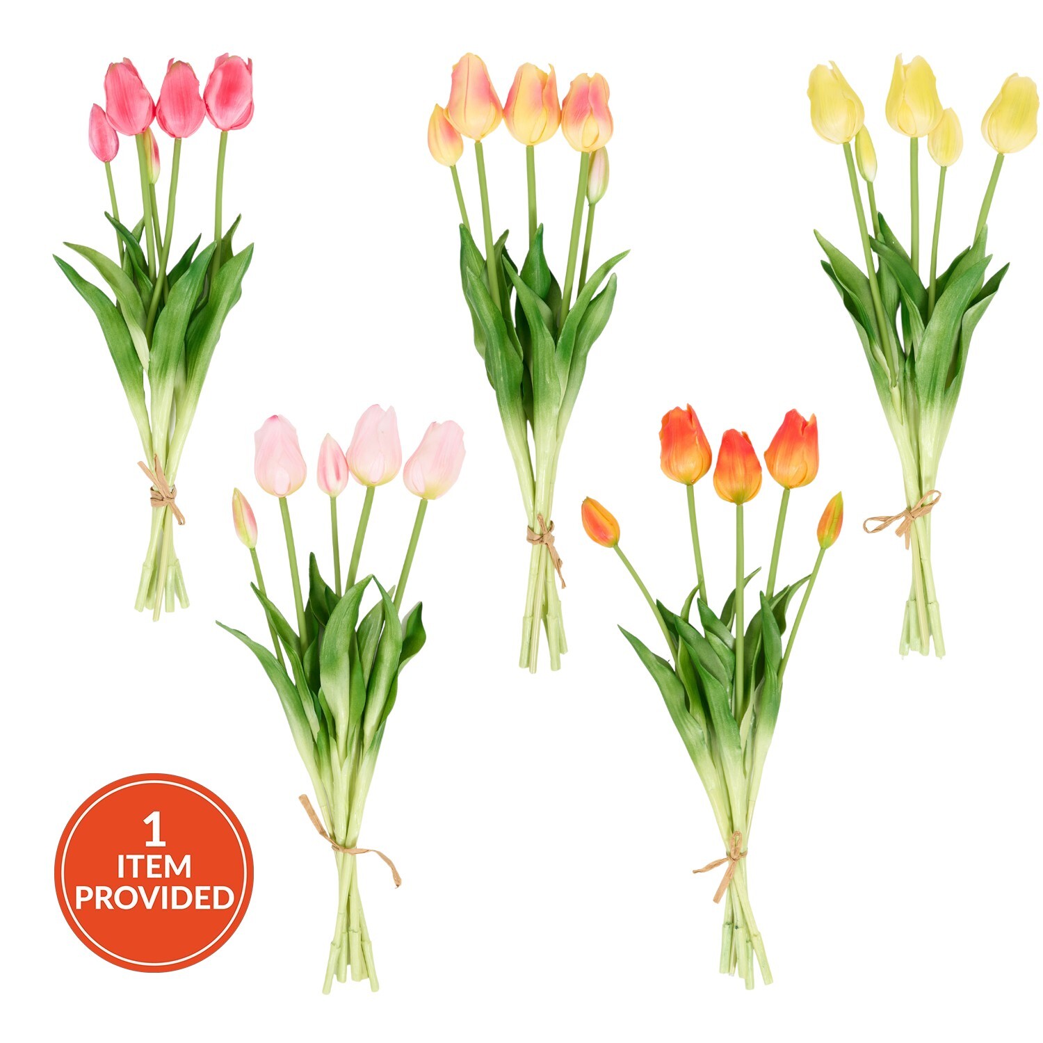 Bright Tulip Bunch Image 1