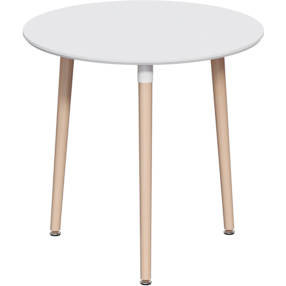 Vida Designs Batley 3 Seater Round Dining Table White Image 2