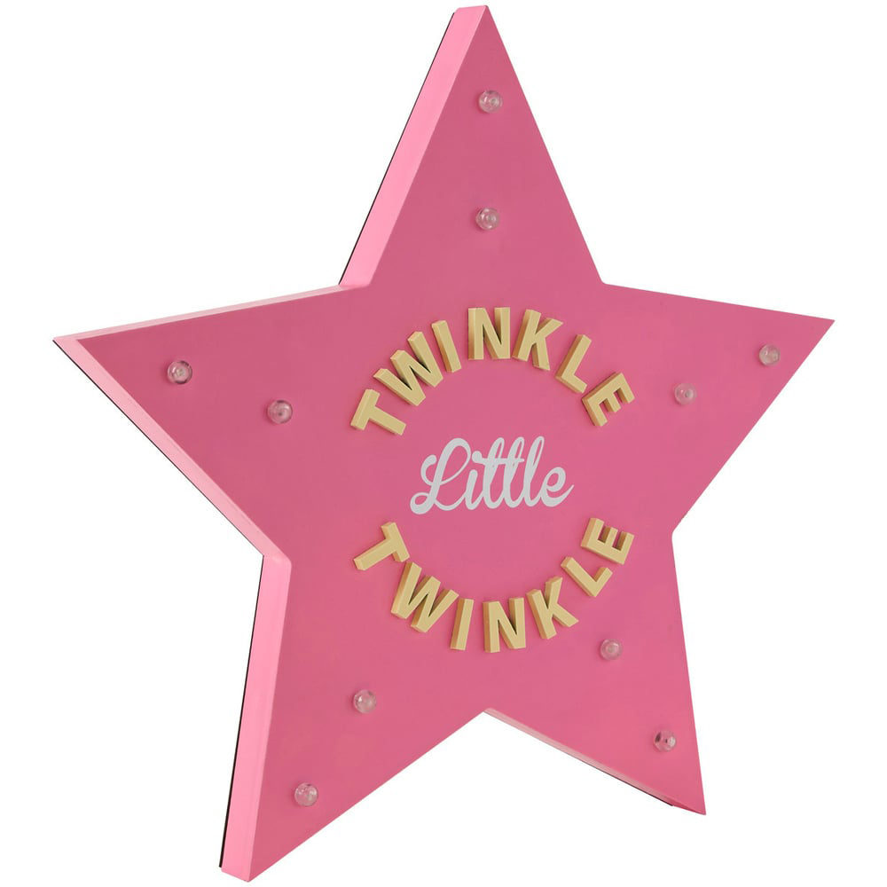 Premier Housewares Twinkle Twinkle LED Light Star Image 2