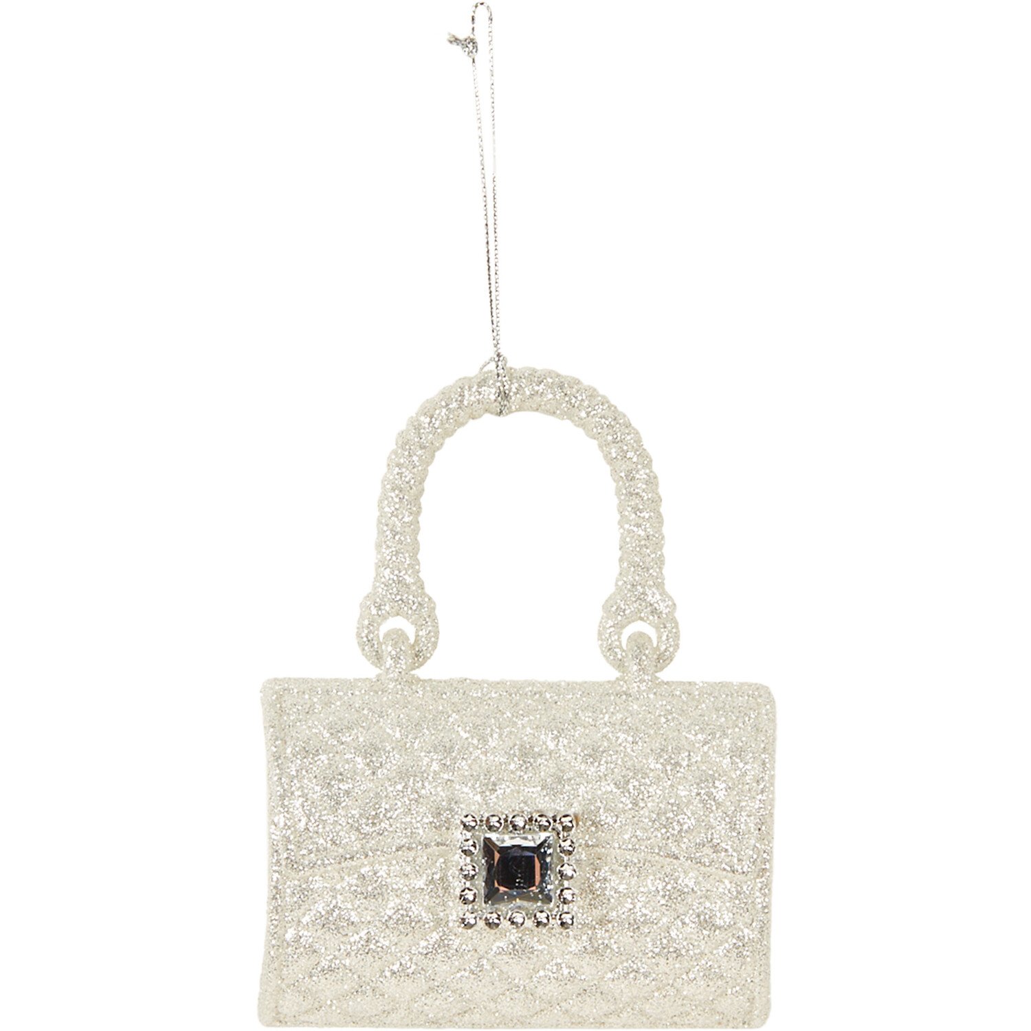 Hanging Glitter Handbag Image 1
