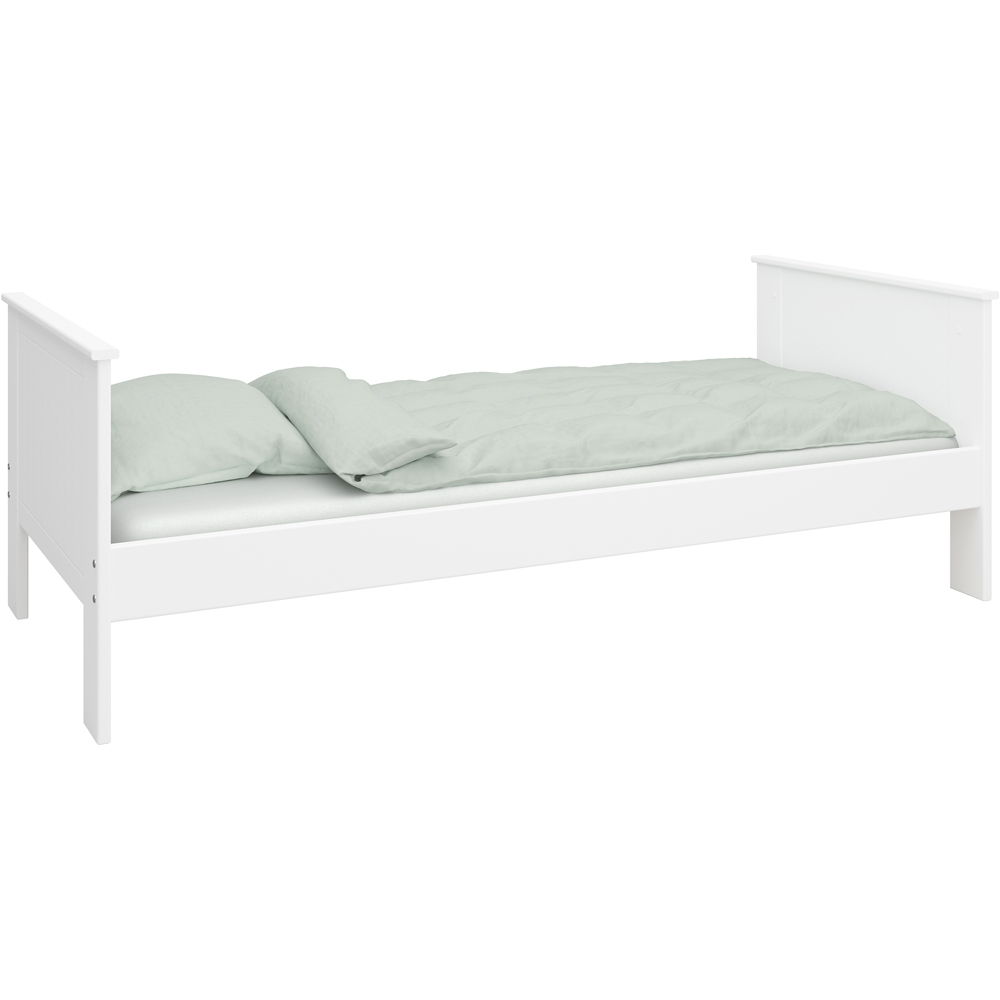 Furniture to Go Alba White Single Bed Wilko