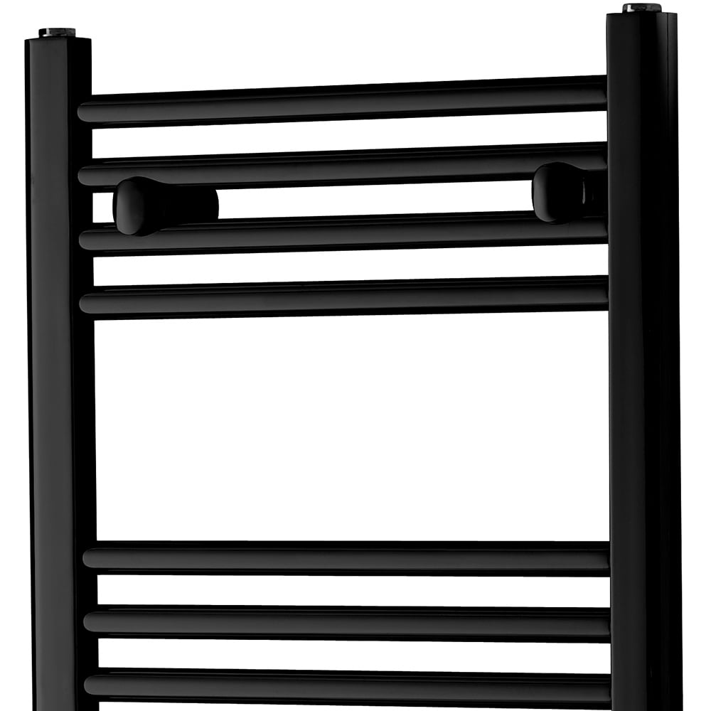 Towelrads Richmond Thermostatic Black Towel Radiator 691 x 450mm 200W Image 2