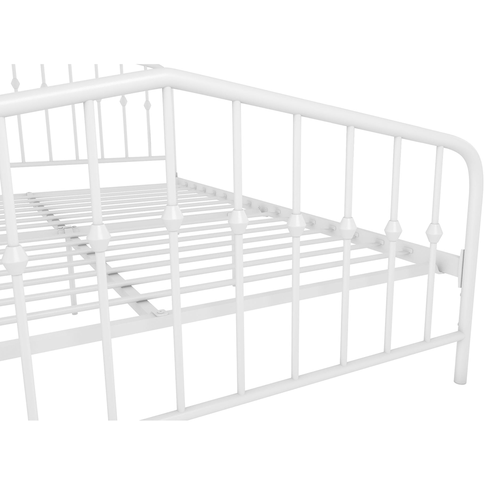 Novogratz Bushwick Double White Bed Frame Image 5