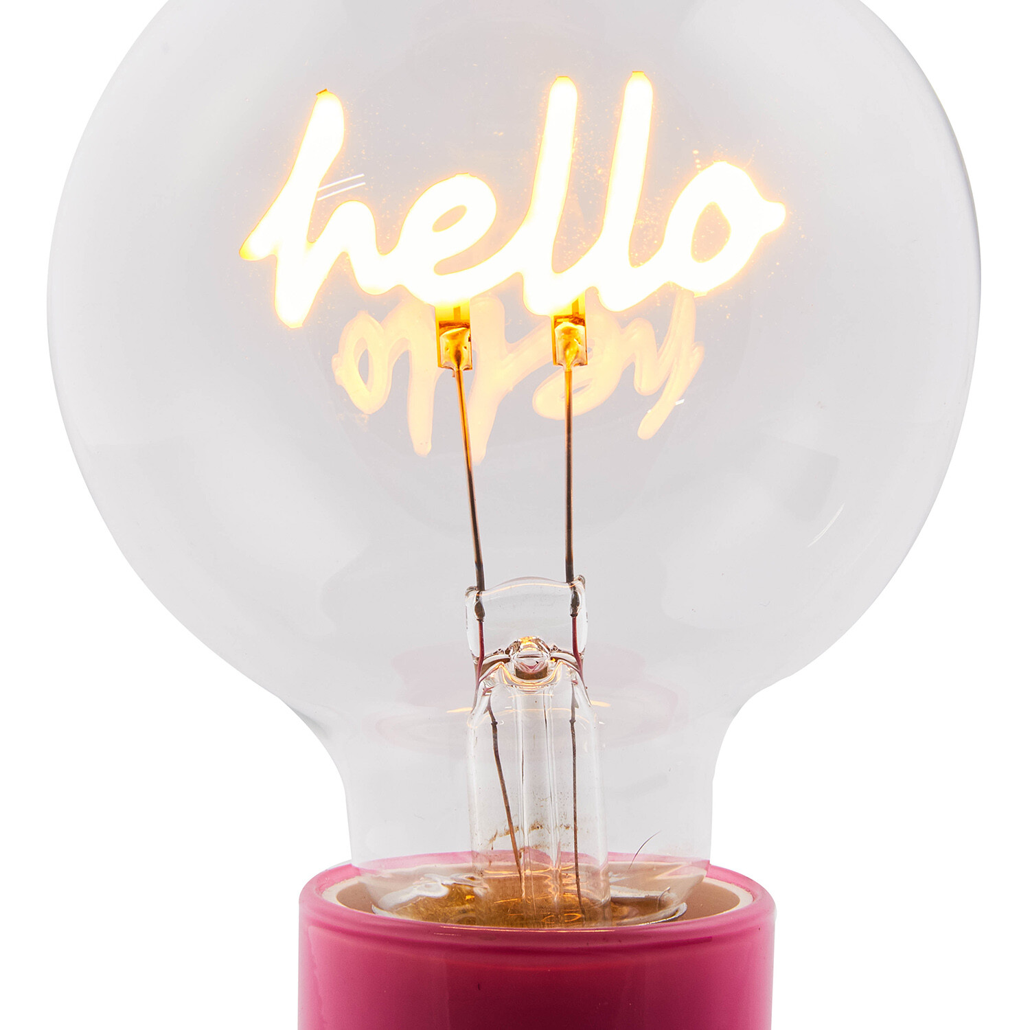 Slogan Battery Operated Bulb Light - Multicolour Image 2