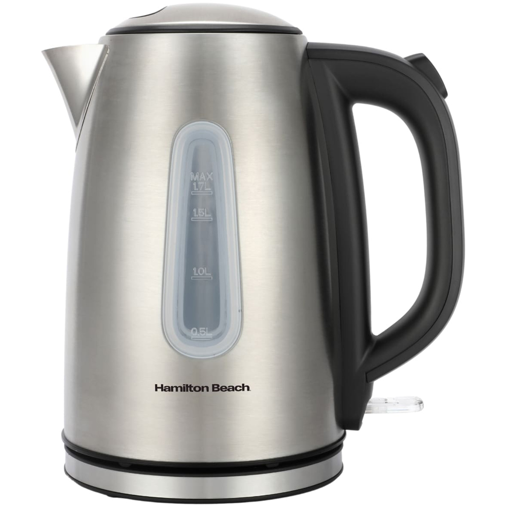 Hamilton Beach HBKTBRUSH Brushed Rise Kettle 1.7L and 4 Slice Toaster Bundle Image 2