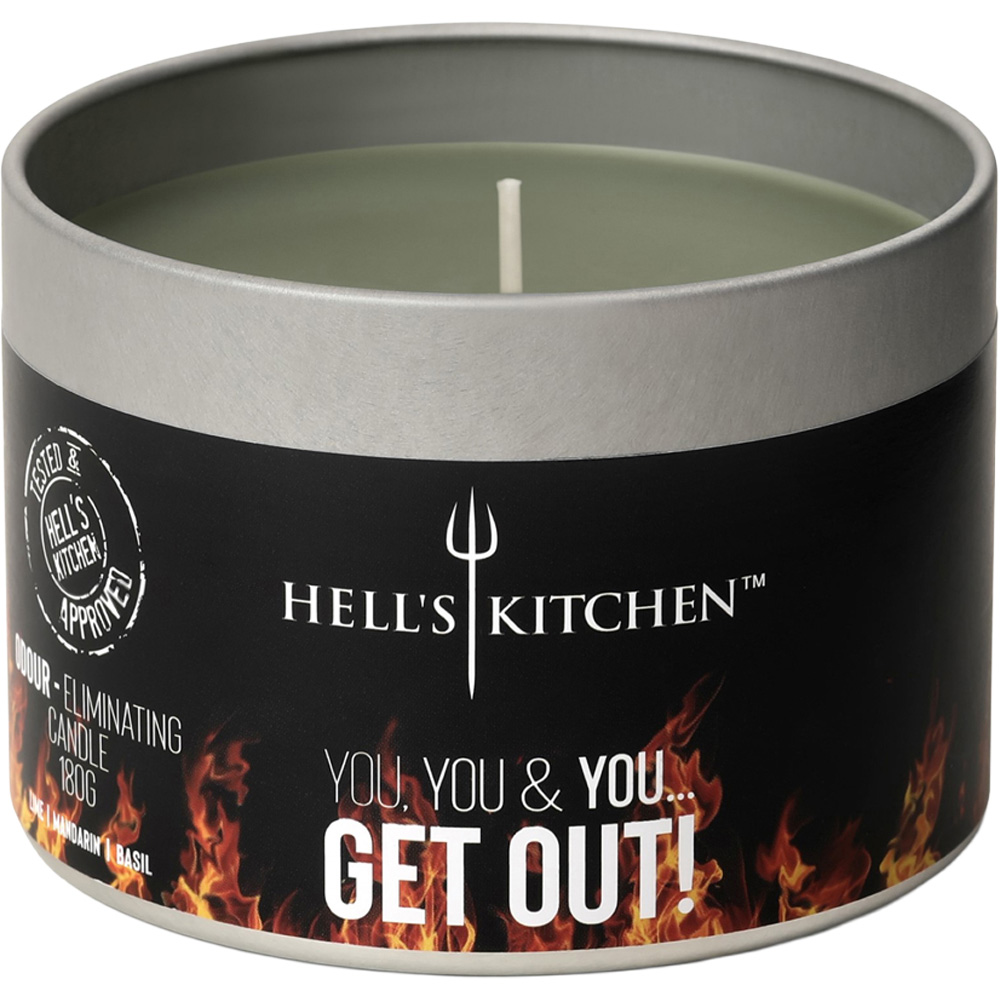 Hell's Kitchen Lime Mandarin and Basil Scented Candle Image 1