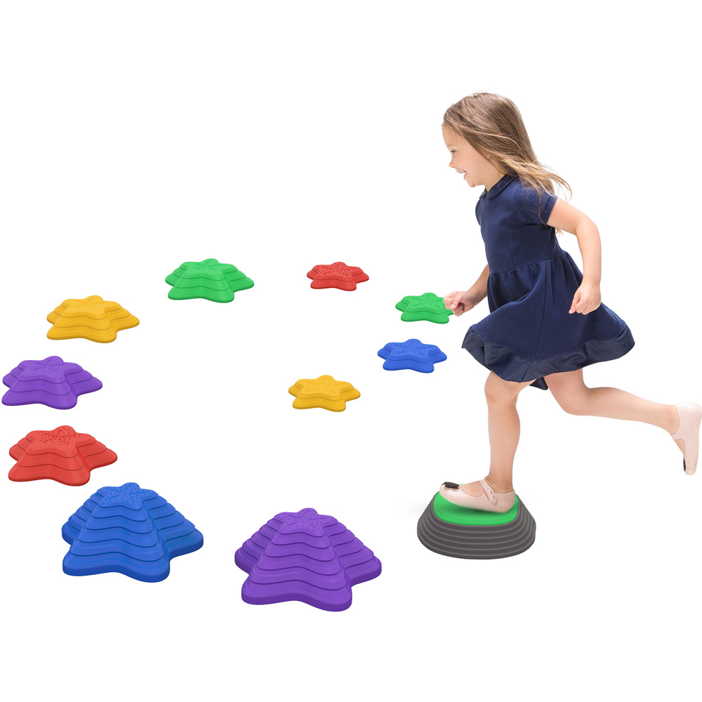 Outsunny Kids 11 Piece Stepping Stone Set Image 3