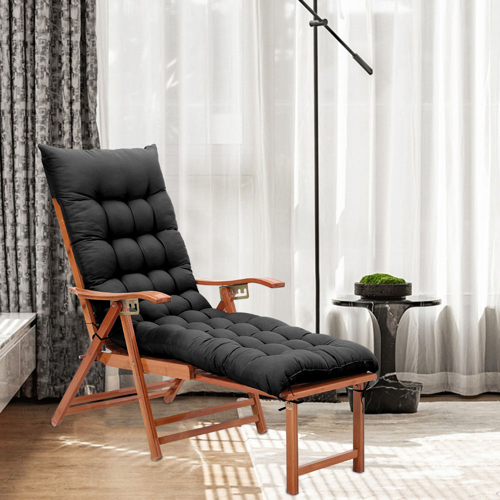 Living and Home Black Sun Lounger Cushion Cover Wilko