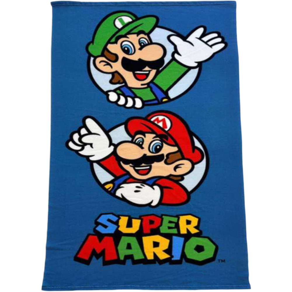 LYO Mario Nintendo Ultra Soft Blanket 130 x 180cm Image 1