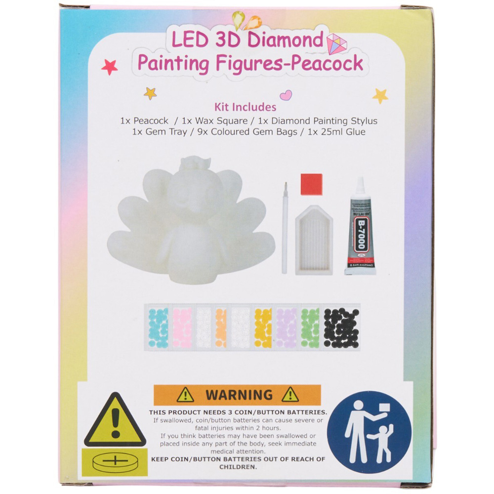 LED 3D Diamond Painting Figure Kit Image 8