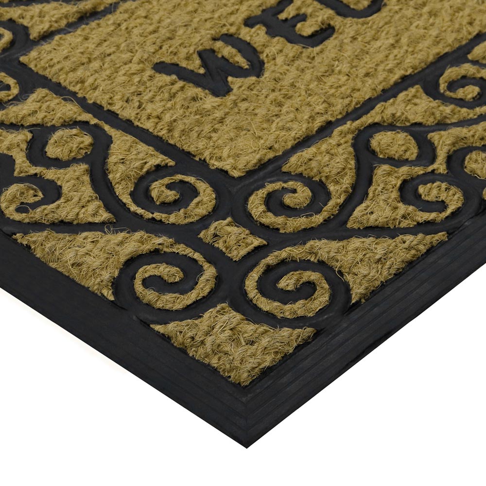 JVL Welcome Woven Tuffscrape Doormat 45 x 75cm Image 4