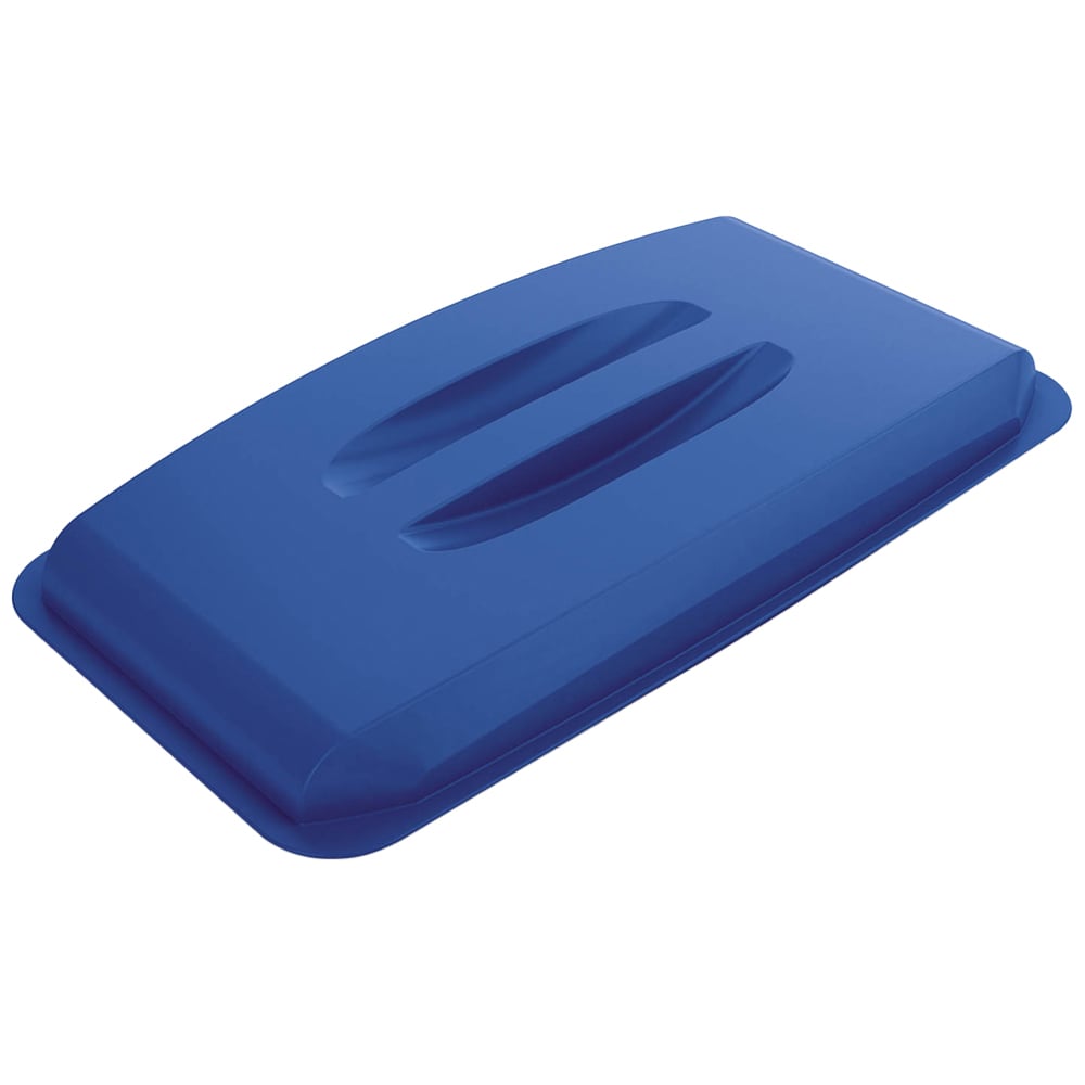 Durable Durabin Blue Rectangular Bin Lid 60L Image 1
