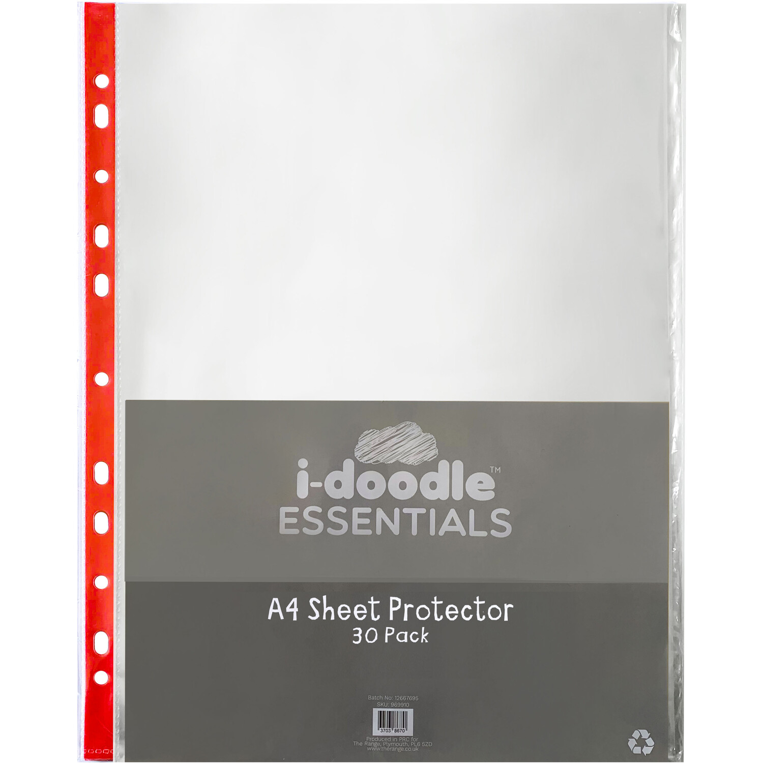idoodle Essentials Sheet Protectors - A4 Image 1
