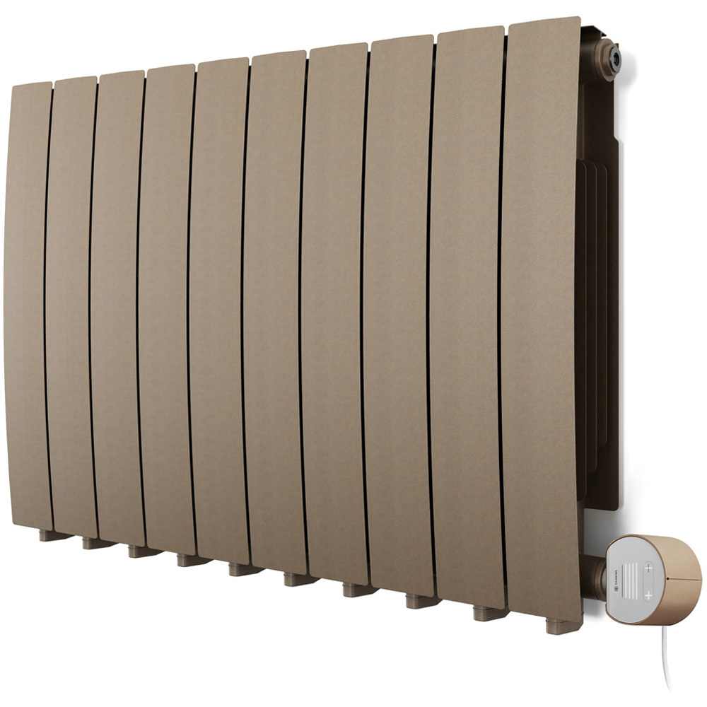 Terma Bergamo Wi-Fi Quartz Mocha Electric Radiator 1200W 590 x 800mm Image 1