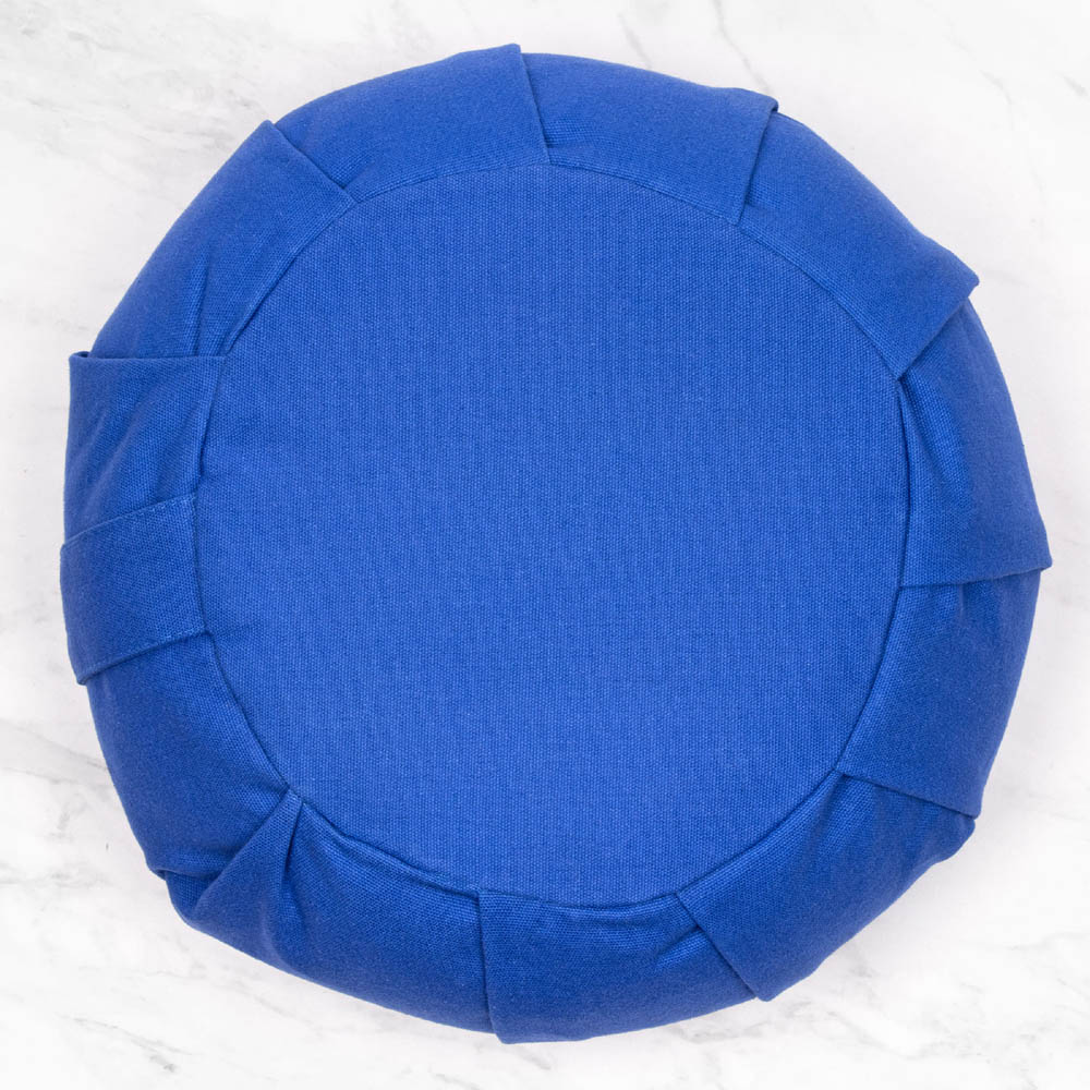 Myga Zafu Royal Blue Yoga Meditation Cushion Image 2