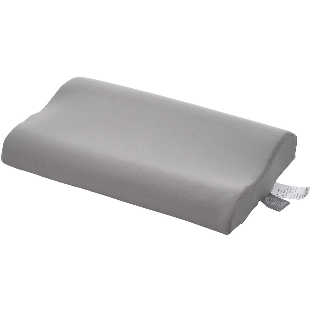 Living and Home Grey Memory Foam Cooling Pillow with Removable Cover 60 x 40cm Image 1