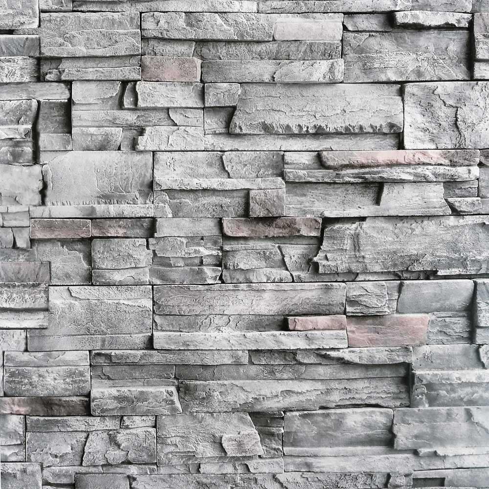 Arthouse Slate Wall Grey Wallpaper Image 1