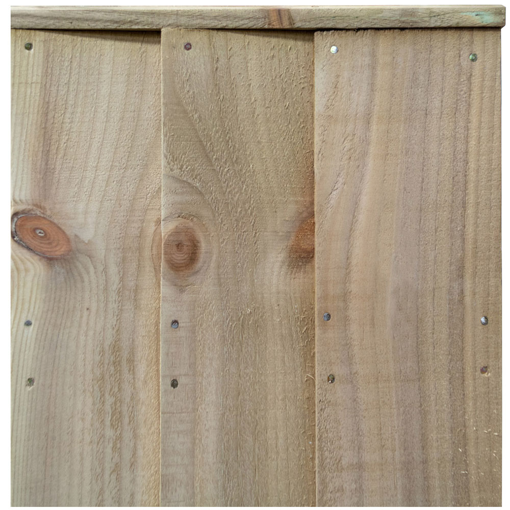 Rowlinson Featheredge Square Top Wooden Gate Image 6