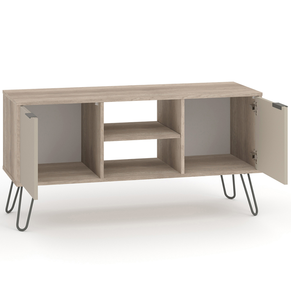 Core Products Augusta Driftwood and Calico 2 Door Flat Screen TV Unit Image 5