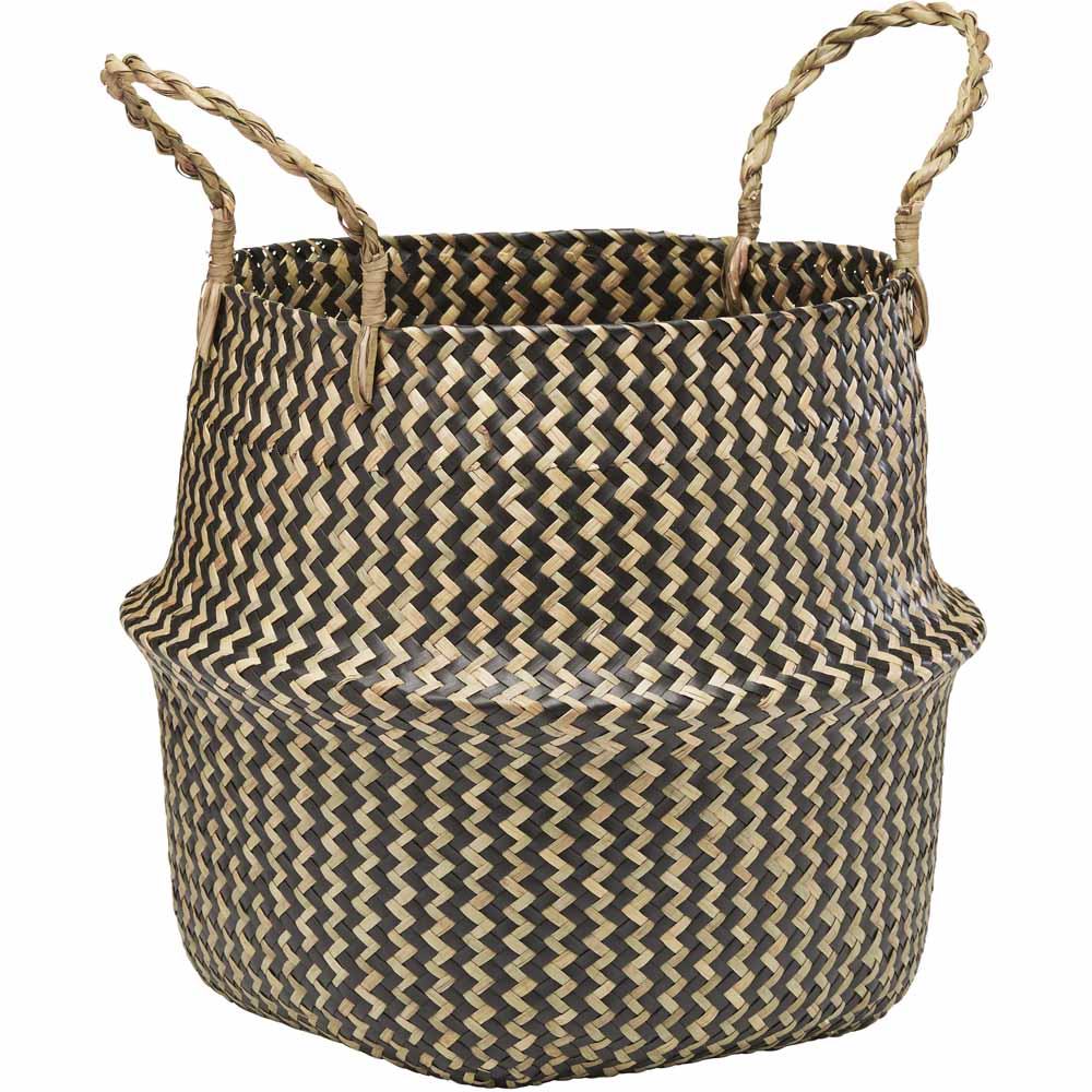 Wilko Medium Seagrass Basket Image 1