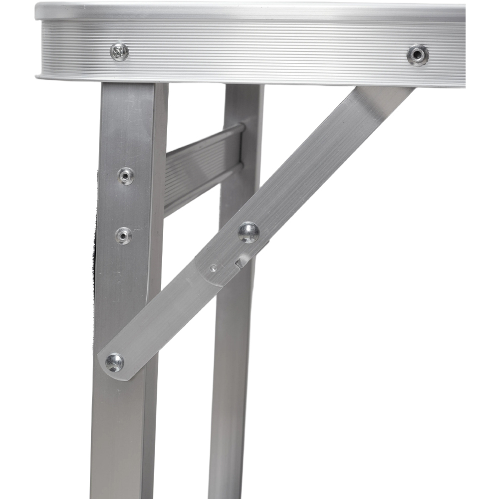 Living and Home 2 Tier Portable Aluminium Alloy Folding Bar Table Image 4