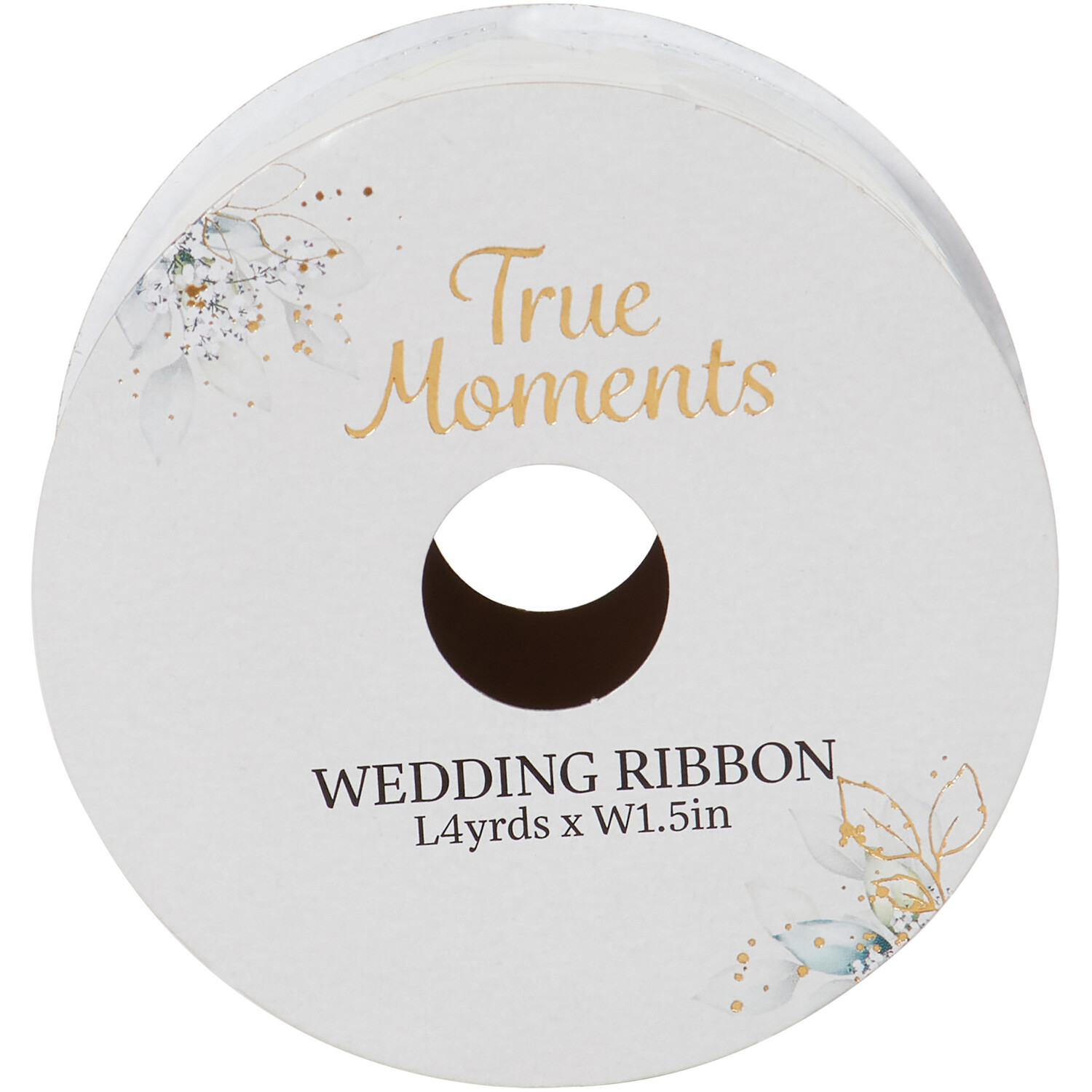 Single True Moments Wedding Ribbon 3.6m in Assorted styles Image 2