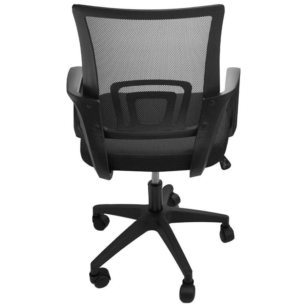 Alivio Black Mesh Swivel Office Chair Image 4
