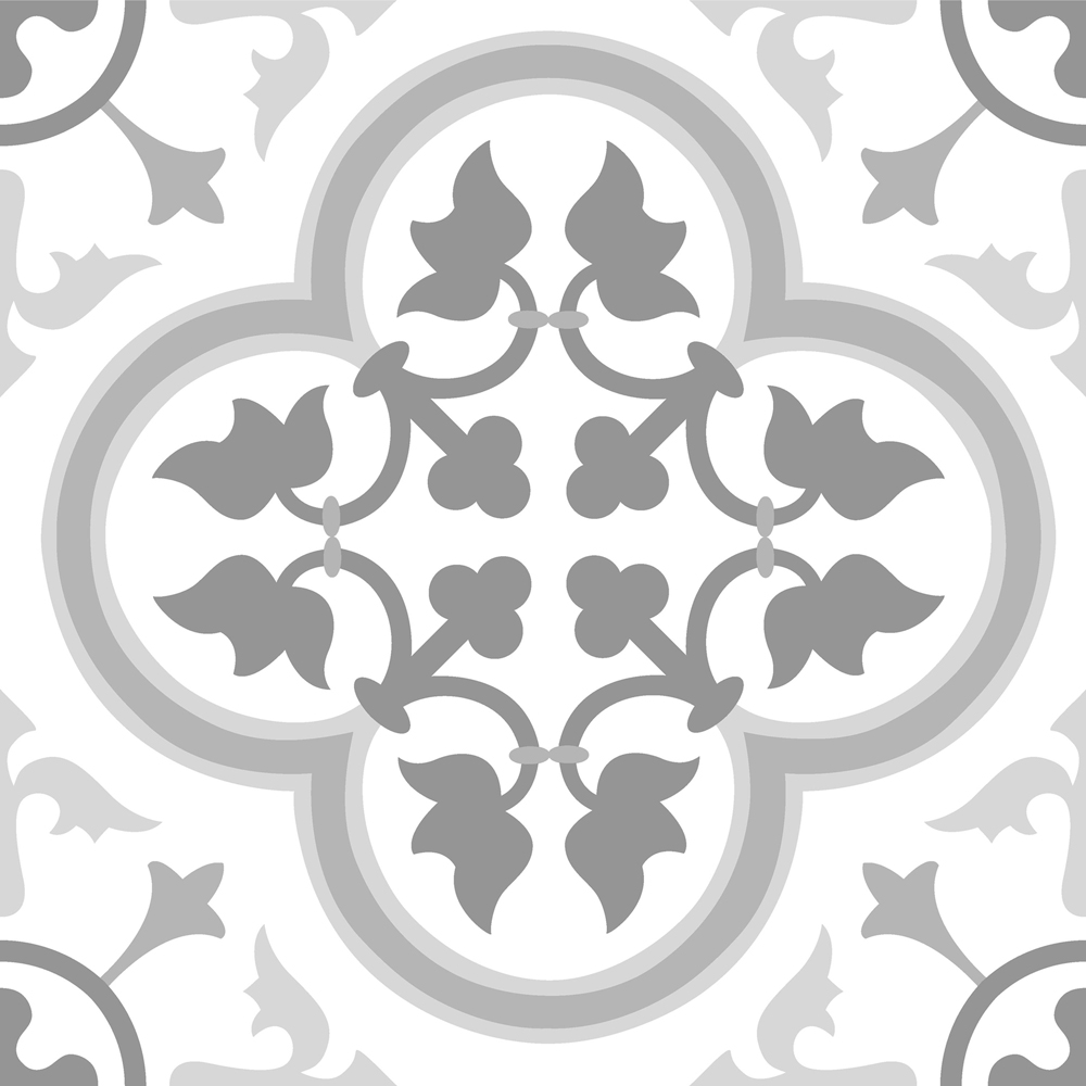 Floorpops Remy Grey Peel and Stick Floor Tile 30.48 x 30.48cm 10 Pack Image 2