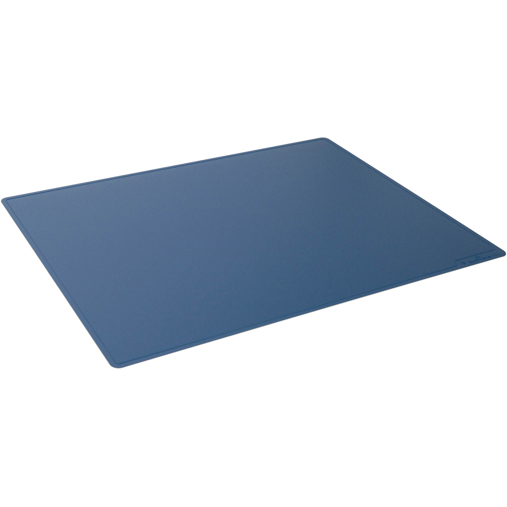 Durable Blue Smooth Non-Slip Desk Mat 53 x 40cm Image 1