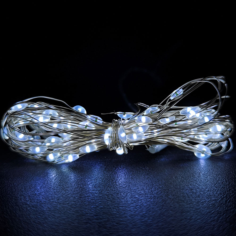 Premier 50 Cool White LED Multifunction Pin Wire Light 2.5m Image 1