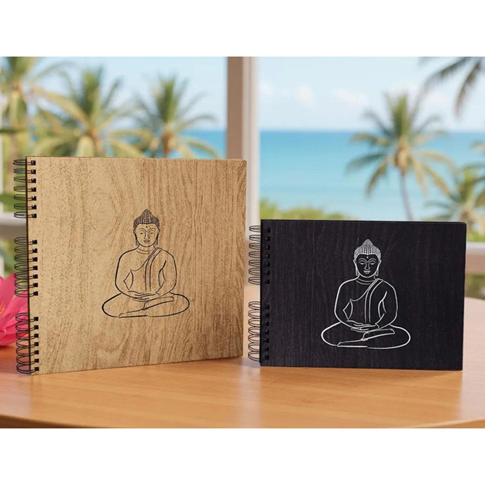 Exacompta Zen Ebony Spiral Photo Album 60 Sheets 300 Photos Image 2