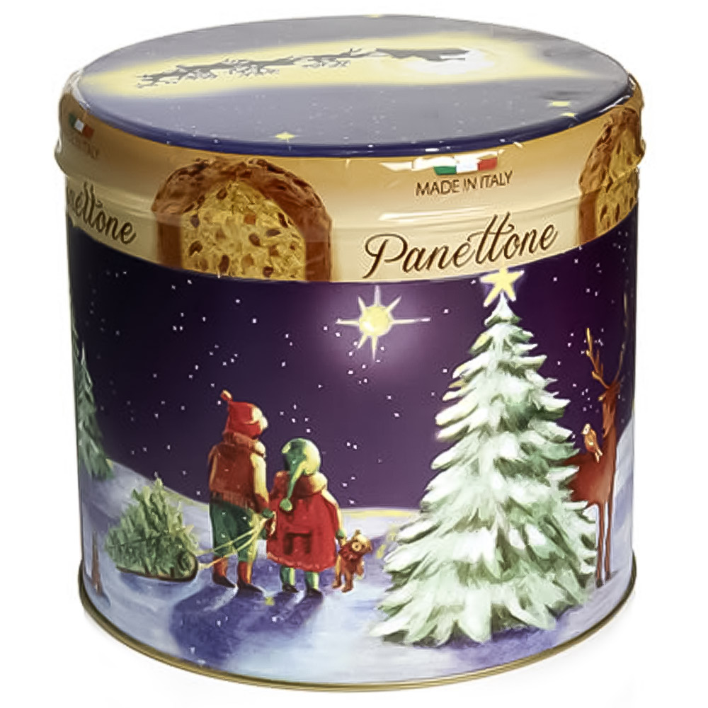 Dolce Forneria Panettone Classic Tin 1kg Image 4