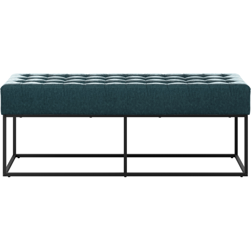 Boden 2 Seater Yale Blue Dining Bench Image 3