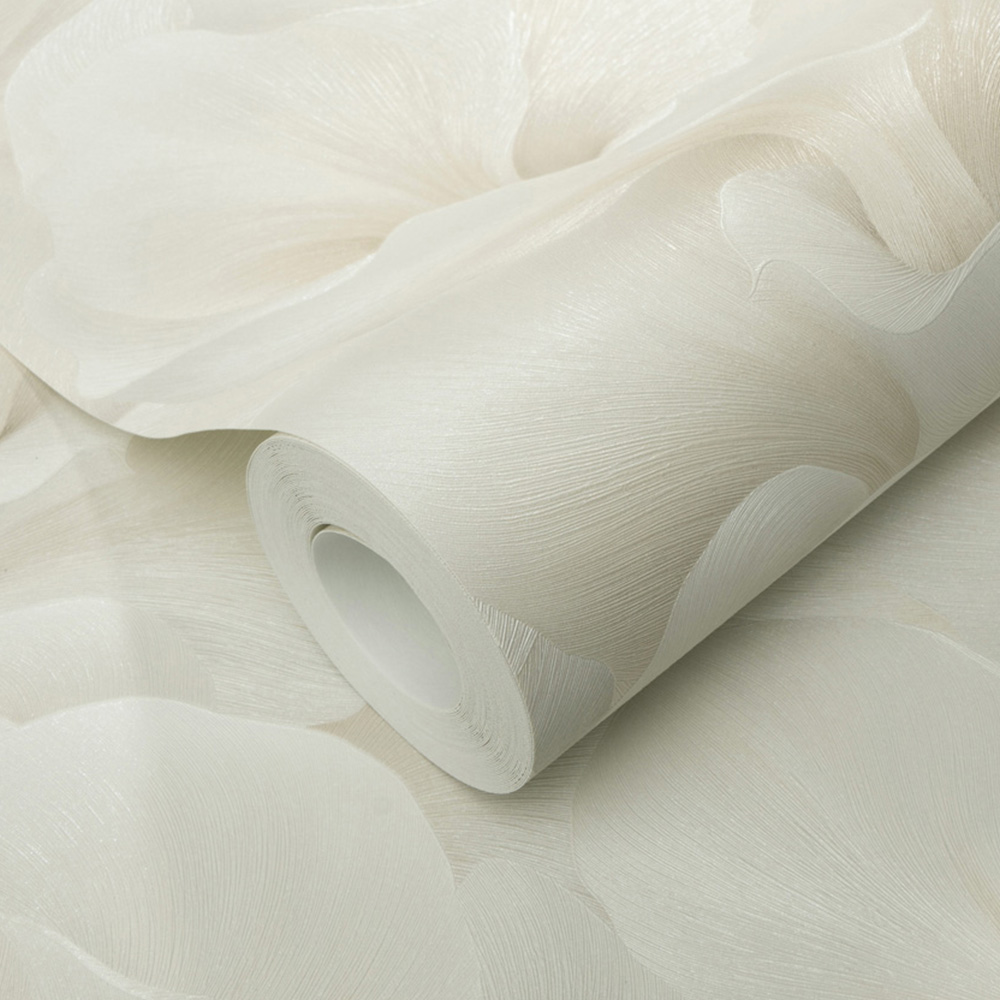 Erismann Floral Glow Beige Vinyl Wallpaper Image 3