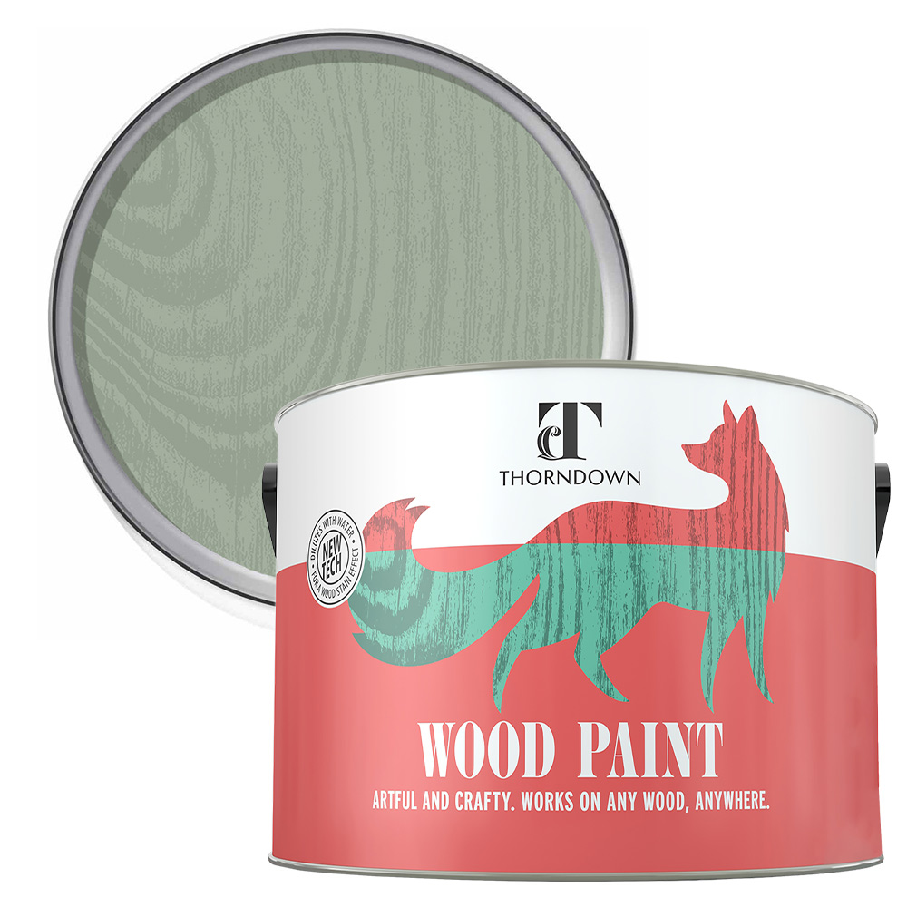 Thorndown Goddess Green Satin Wood Paint 2.5L Image 1