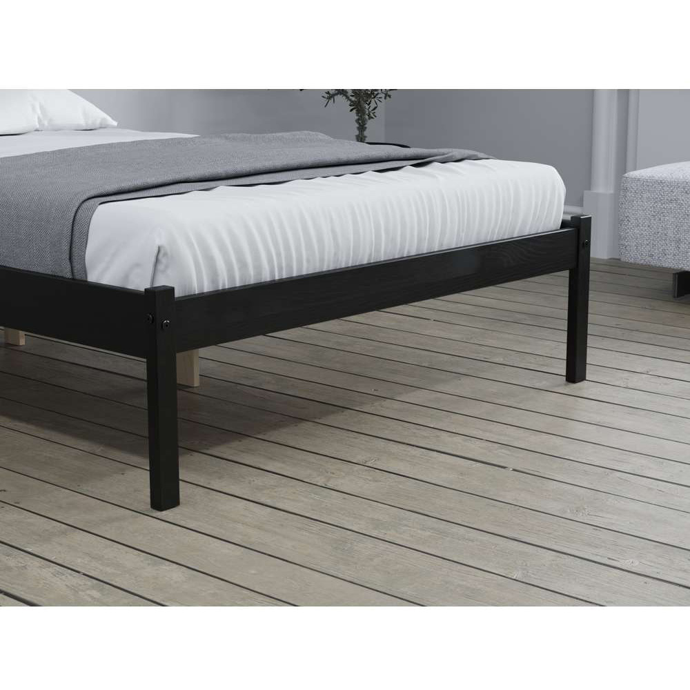 Luka Small Double Black Bed Image 8