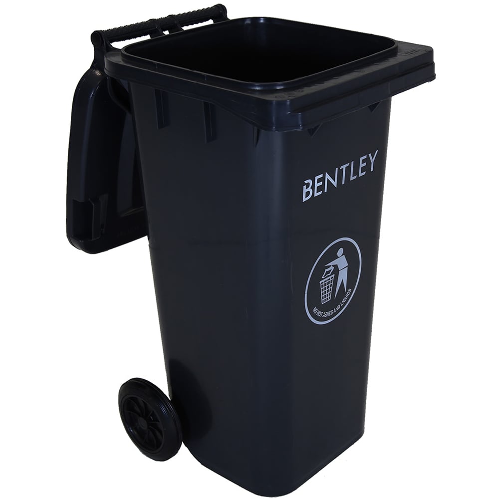 Charles Bentley Anodised Grey Wheelie Bin 120L Image 3