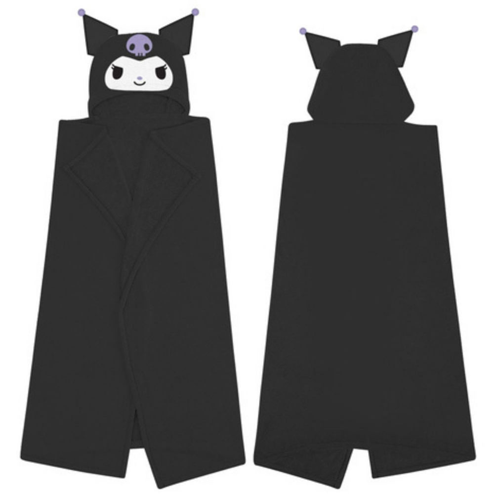 LYO Kuromi 3D Cosplay Hooded Blanket 120 x 150cm Image 3