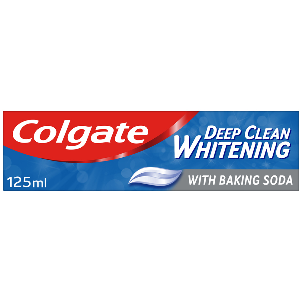 Colgate Deep Clean Whitening with Baking Soda Toothpaste 125ml Image 1