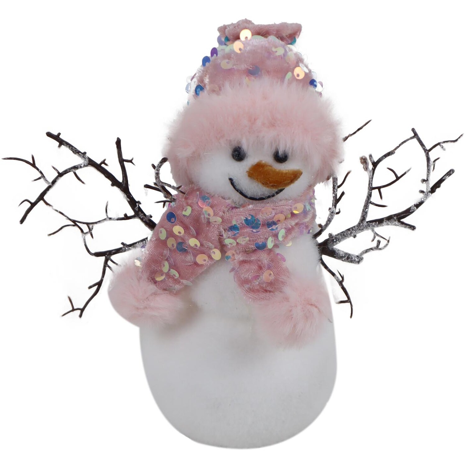 Pink Snowman - Pink Image