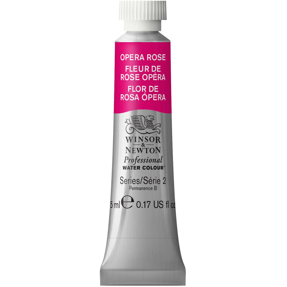 Winsor and Newton 5ml Professional Watercolour Paint - Opera Rose Image