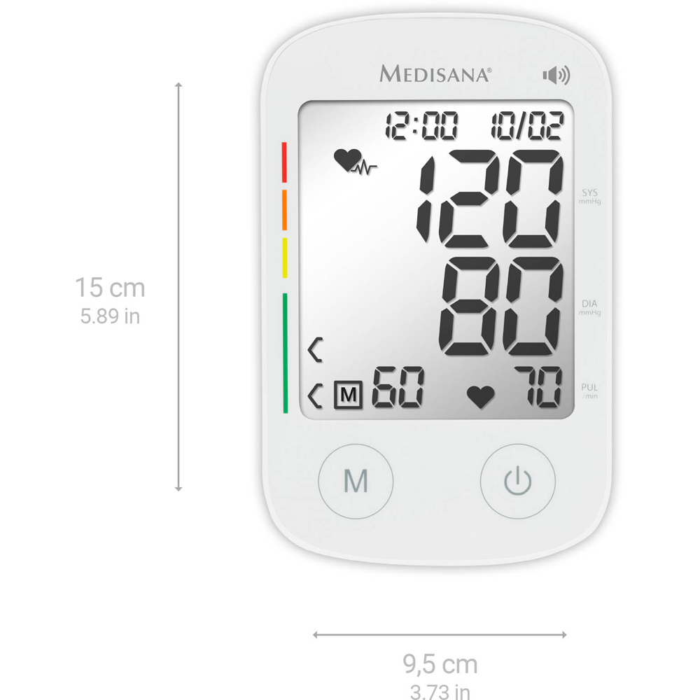 Medisana BU 535 Voice Upper Arm Blood Pressure Monitor Image 6
