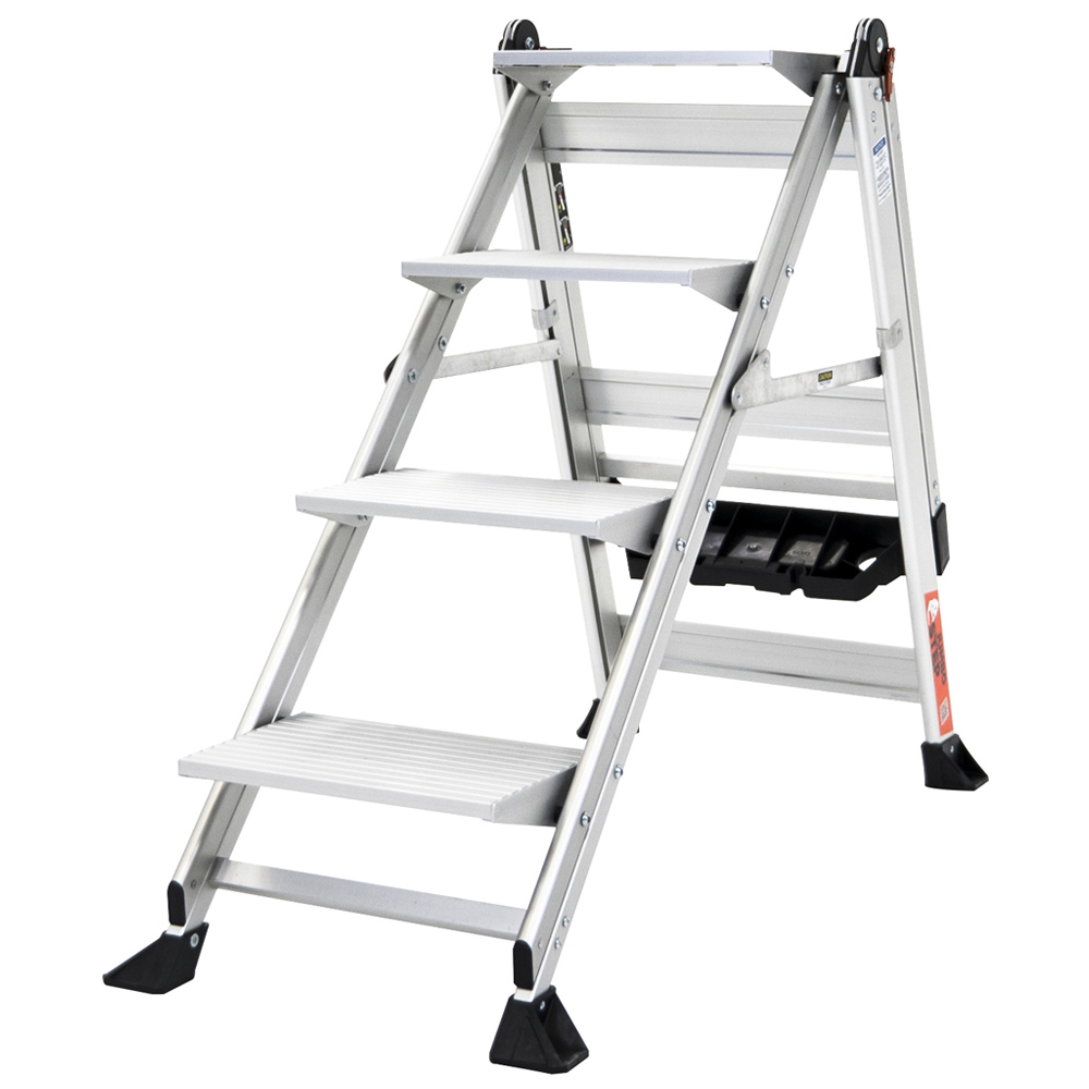 Little Giant 4 Tread Jumbo Step Ladder Image 2