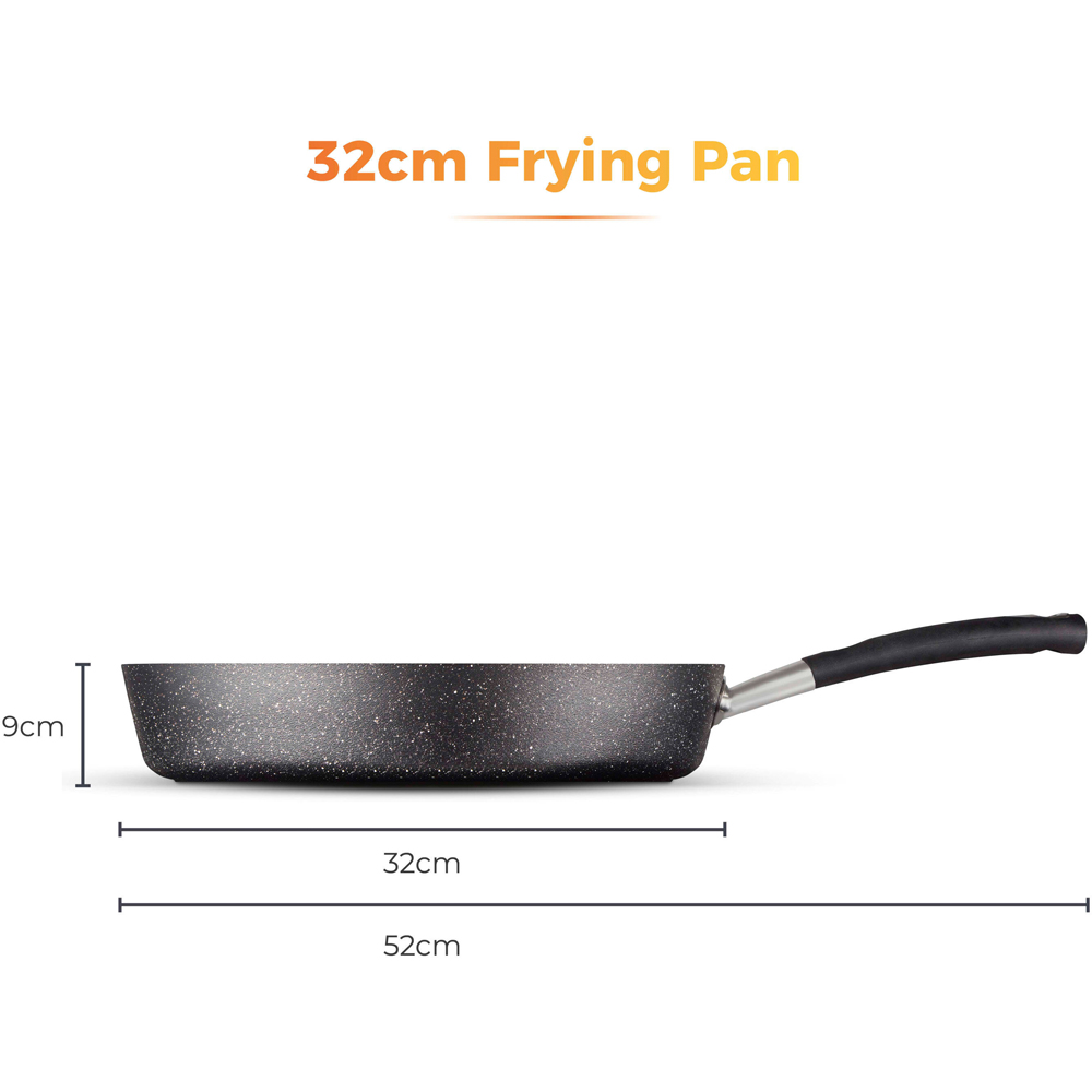 Tower Precision 32cm Black Forged Aluminium Non-Stick Frying Pan Image 9