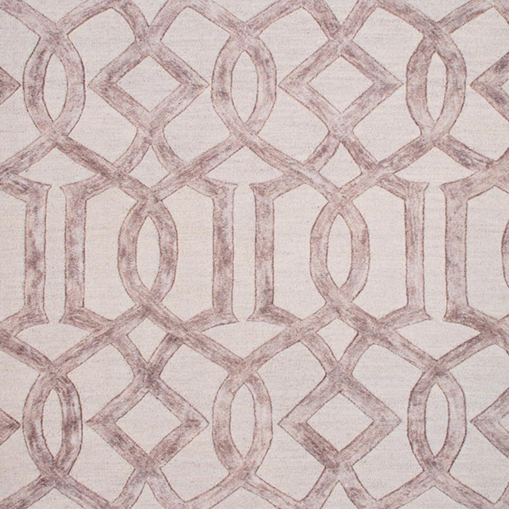 Kukoon Contemporary Abstract Soft Chenille Beige Washable Rug 160 x 230cm Image 3