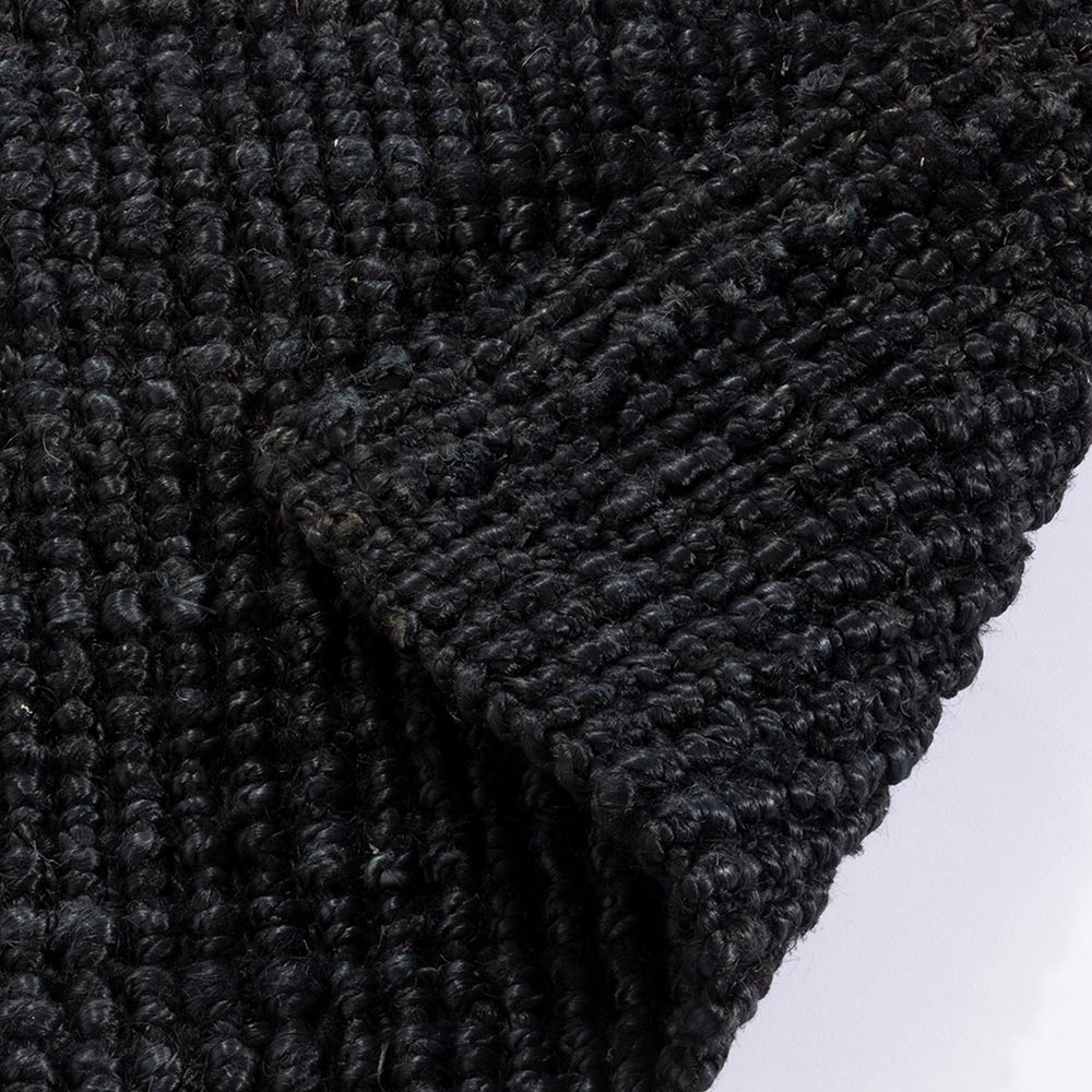 Esselle Home Whitefield Black Boucle Runner 45 x 150cm Image 4