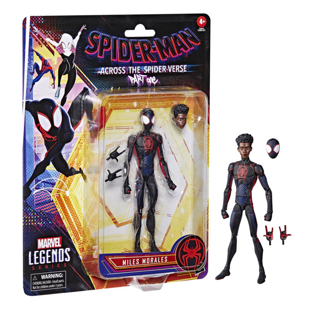 Marvel Legend Series Spiderman Across the Spiderverse 6inch Miles Morales Image 6
